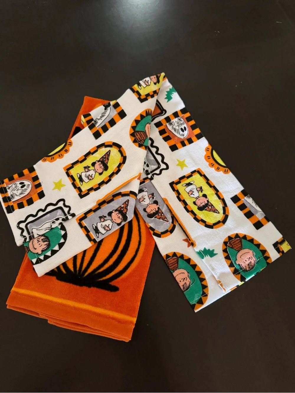 Peanuts Snoopy Halloween Kitchen Towels - Celebrating 60 Years